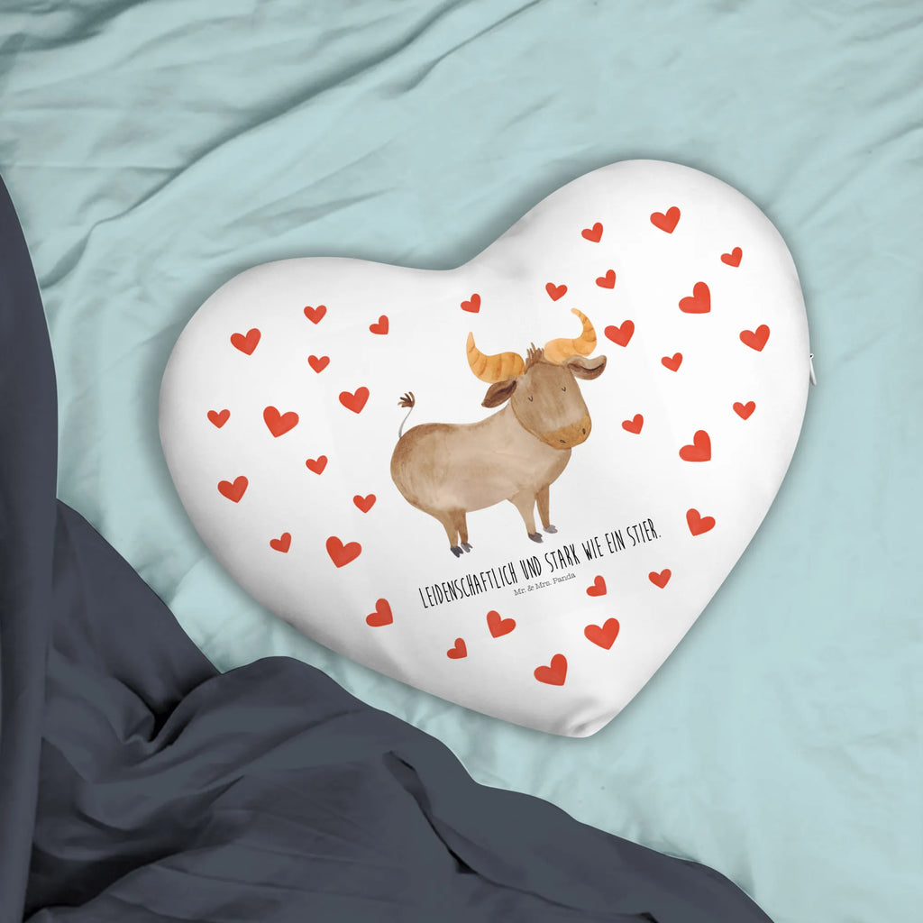 Heart cushion Star sign bull constellations, birthdays, astrology, zodiac, date of birth, month of birth, birthday april, gift may, gift april, cattle, bull, birthday may, bull zodiac sign, ox, bull gift