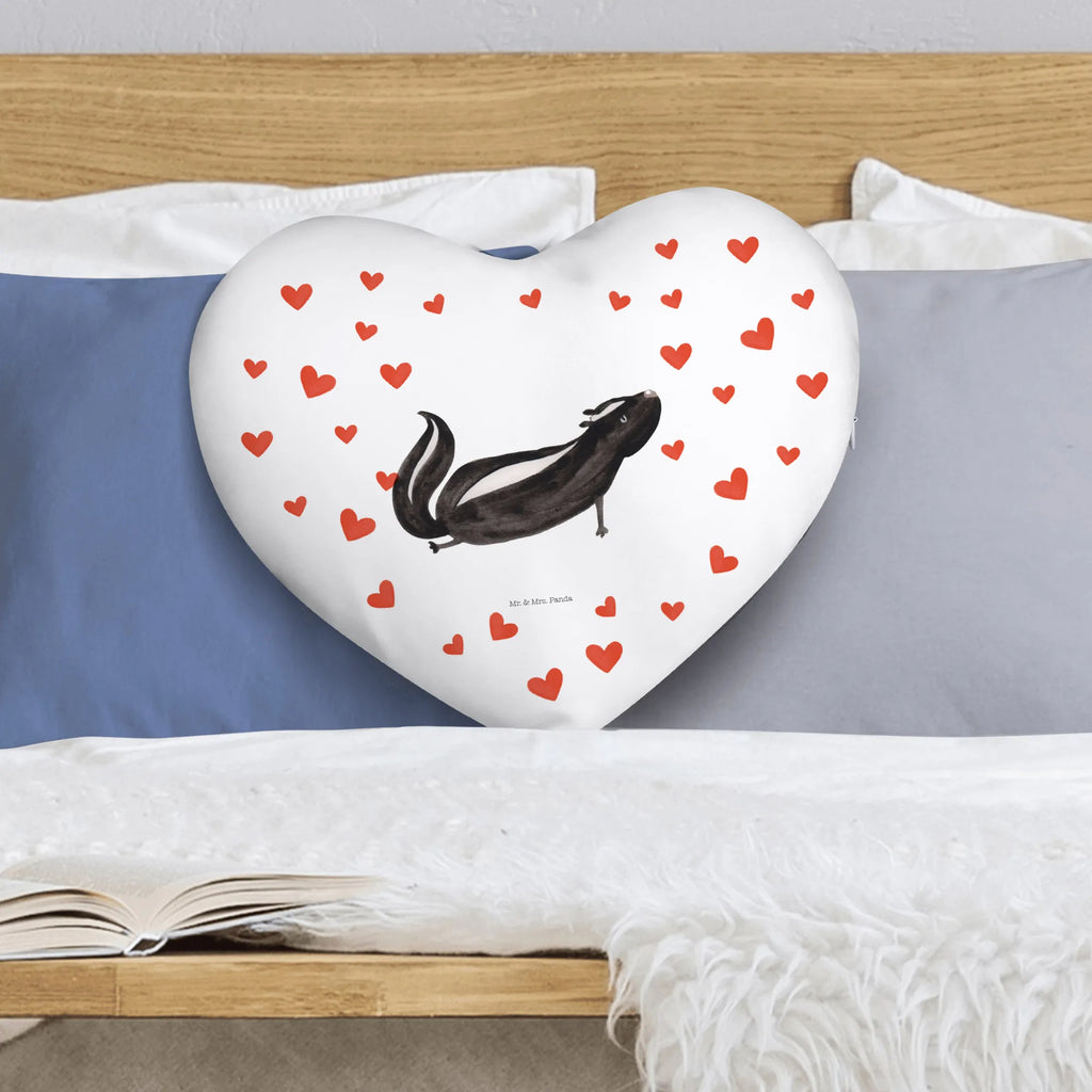 Heart cushion skunk yoga Skunk, Namaste, Stinker, Stinky, Yoga, Predator, Laugh, Wild animal, Love, Live