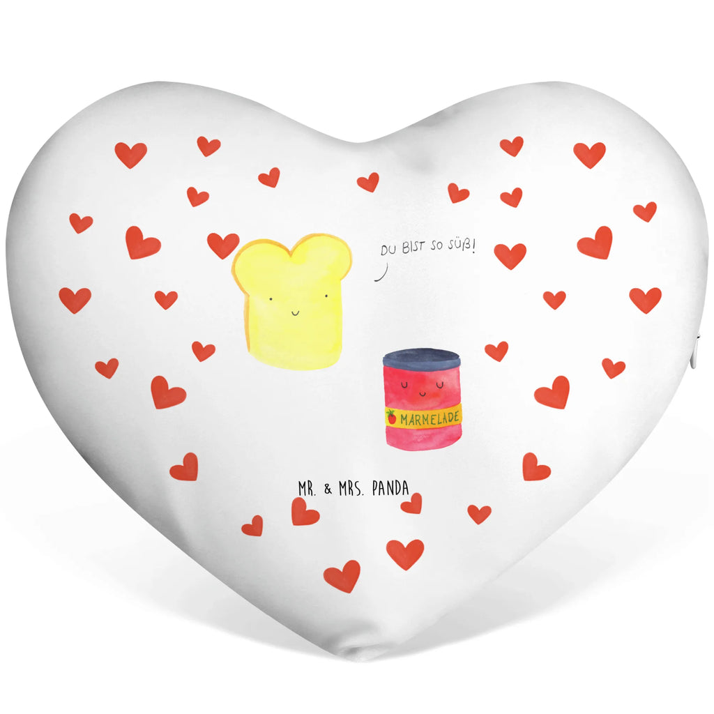 Heart cushion toast jam small animals, cute, funny, cute animal motives, hand drawn, small world, funny sayings, good mood, happy, gifts, gift ideas, special gifts, animal lover, card, kitchen decoration, kitchen saying, sweet, cute postcard, breakfast invitation, bread, dreamteam, Toast, jam, toast