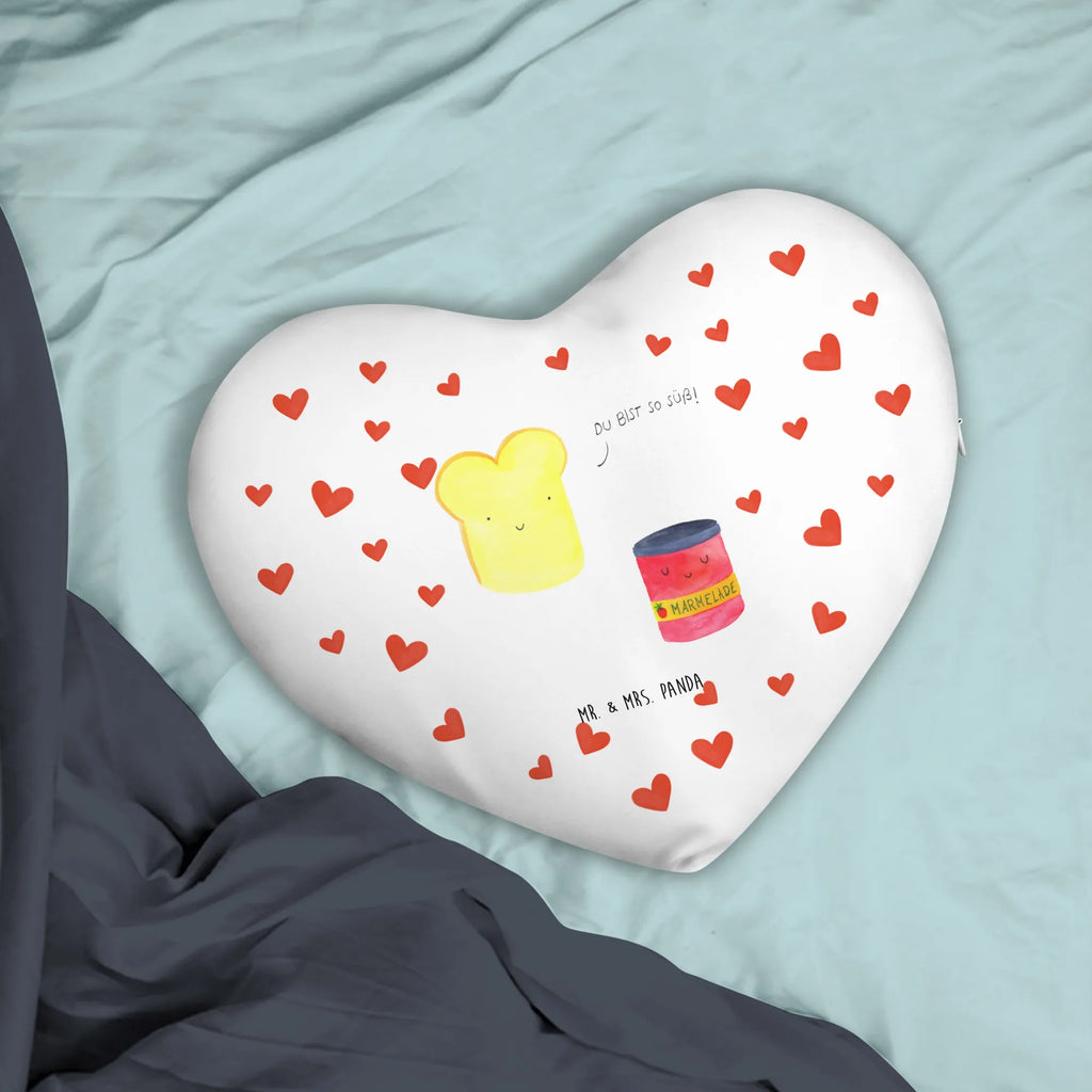 Heart cushion toast jam small animals, cute, funny, cute animal motives, hand drawn, small world, funny sayings, good mood, happy, gifts, gift ideas, special gifts, animal lover, card, kitchen decoration, kitchen saying, sweet, cute postcard, breakfast invitation, bread, dreamteam, Toast, jam, toast