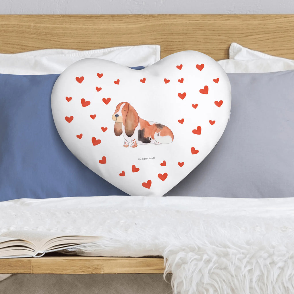 Heart cushion Dog Basset Hound dog, mutt, hound, woof, dog mama, dog breed, love dogs, love for dogs, dog decorative items, bag with dog print, funny gifts for dog owners, what do you give a dog lover, Christmas gifts for dogs, gifts for dogs, dog sayings, childless, dog love, basset, Dog, basset hound