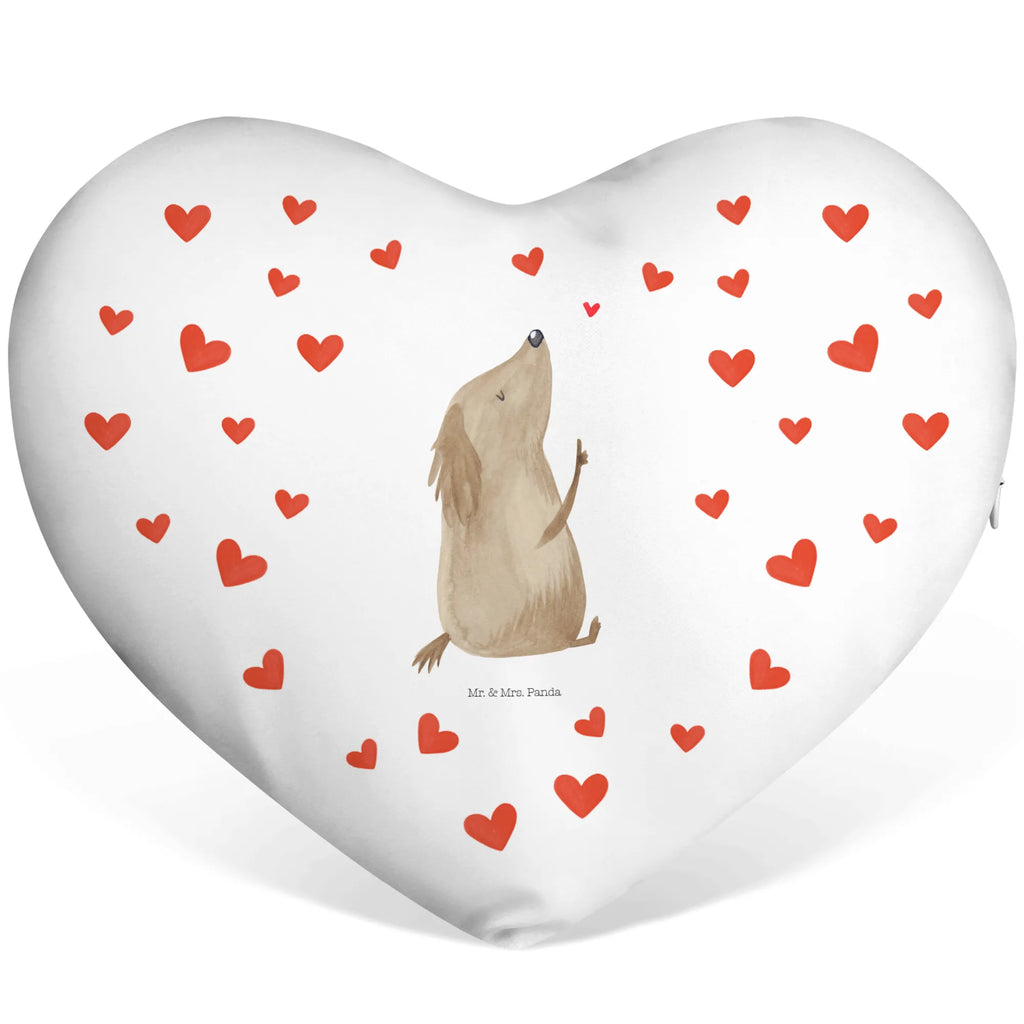 Poduszka w kształcie serca Pies miłość Pies, motyw psa, zwierzę domowe, rasa psa, miłośnik zwierząt, właściciel psa, powiedzenia