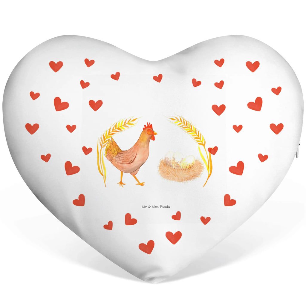 Heart cushion Chicken Proud farm, farm animals, animals, magic, hen, eggs, chicken, motivation, country life, cock, birth, yard, pregnancy, saying