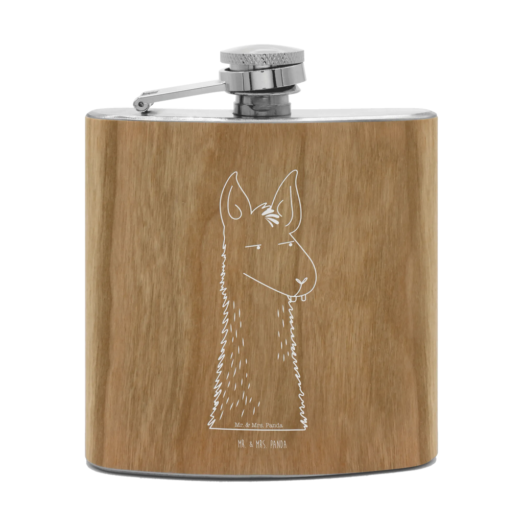 Hipflask llama head Annoyed Llama, llama, alpaca, trendy animal, boss, being annoyed, best friend, lama, office, being right, lamas, apprentice, office life, partner, girlfriend