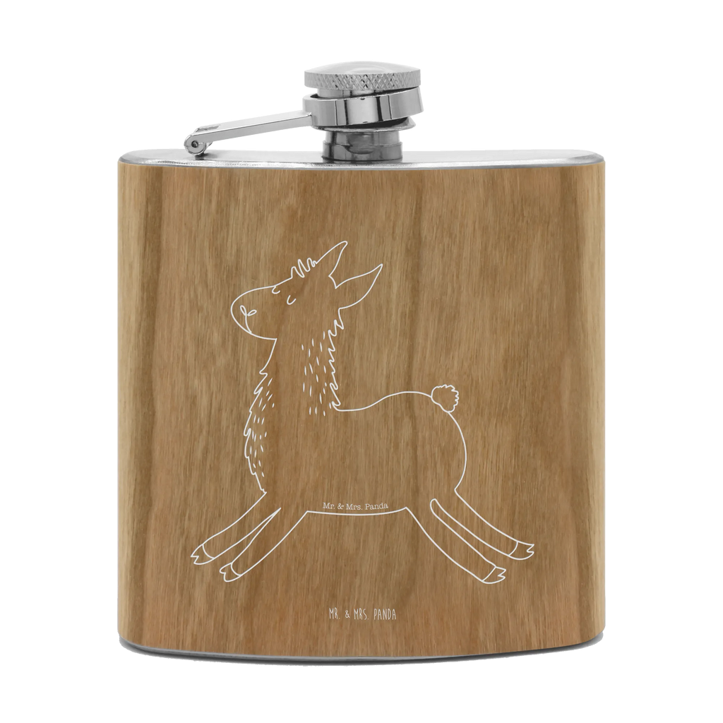 Hipflask lama Jump Llama, llama, alpaca, trendy animal, graduation, favourite day, happy day, exam, start, heartache, llamas, luck, new start, good morning, Lama, happy, girlfriend