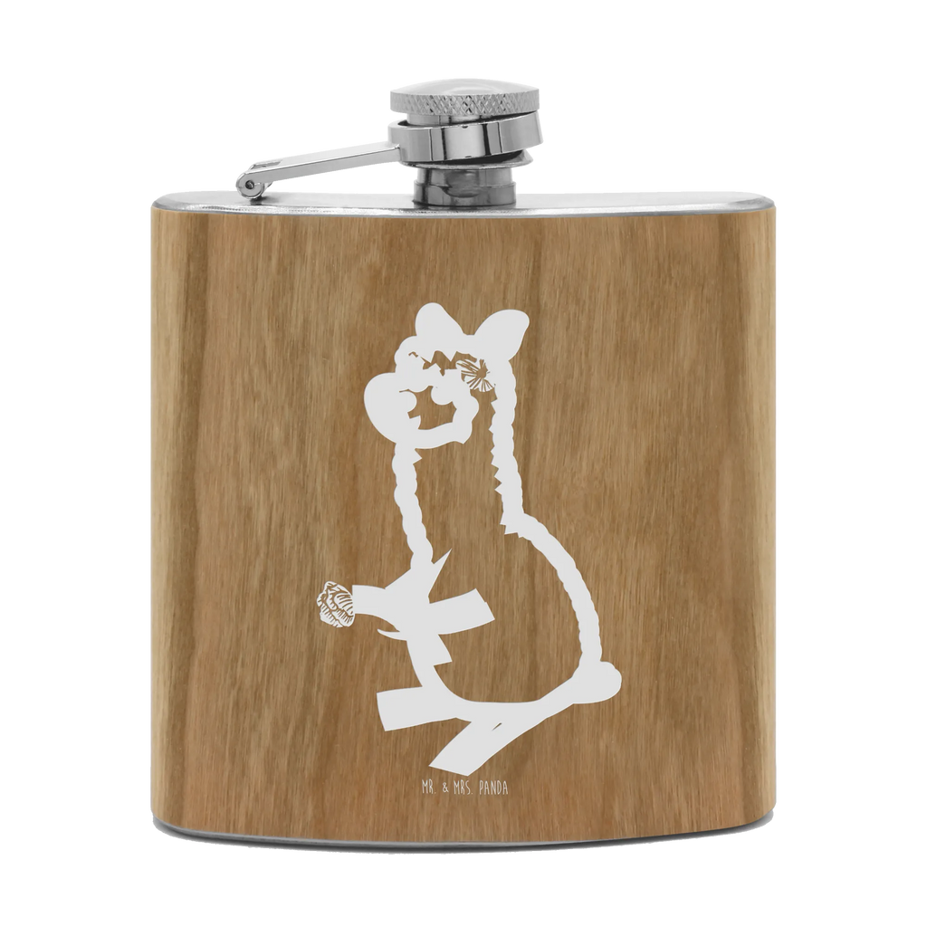 Hipflask alpaca flower alpaca, llama, pako, camel, Peru, animal, favourite animal, llamas, flower, Alpaca