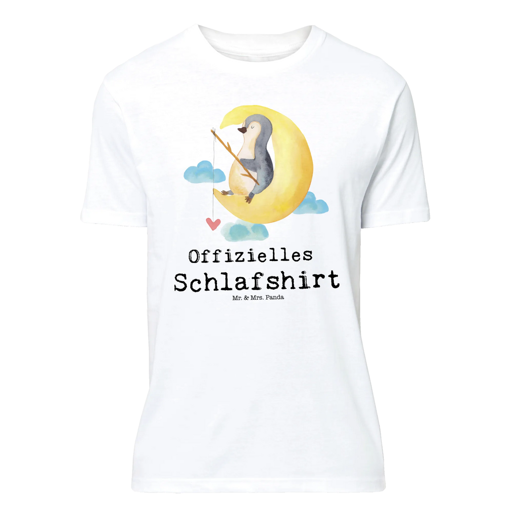 T-Shirt Standard Schlafshirt Pinguin Mond Shirt, Tshirt, Party, T-Shirt, T-Shirt mit Spruch, Damen, Sprüche, Schlafshirt, Geburstag, Junggesellenabschied, Herrn, Jubiläum, Lustiges T-Shirt, Frauen, Nachthemd, Männer, Pinguin