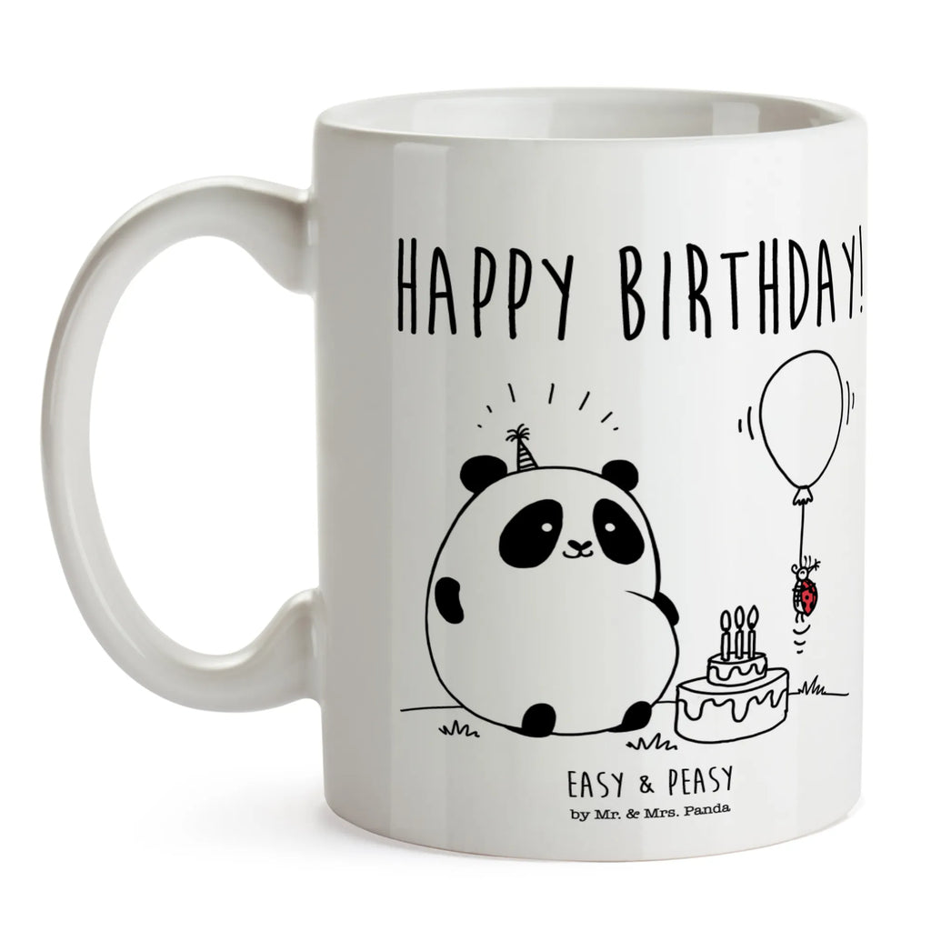 Kubek Panda urodziny Tasse mit Motiven, Teetasse, Porzellantasse, Geschenktasse, Kaffeetasse, Keramiktasse, Tasse, Bürotasse, Tasse mit Zitaten