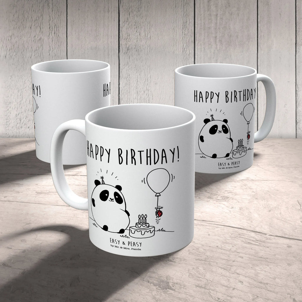 Kubek Panda urodziny Tasse mit Motiven, Teetasse, Porzellantasse, Geschenktasse, Kaffeetasse, Keramiktasse, Tasse, Bürotasse, Tasse mit Zitaten