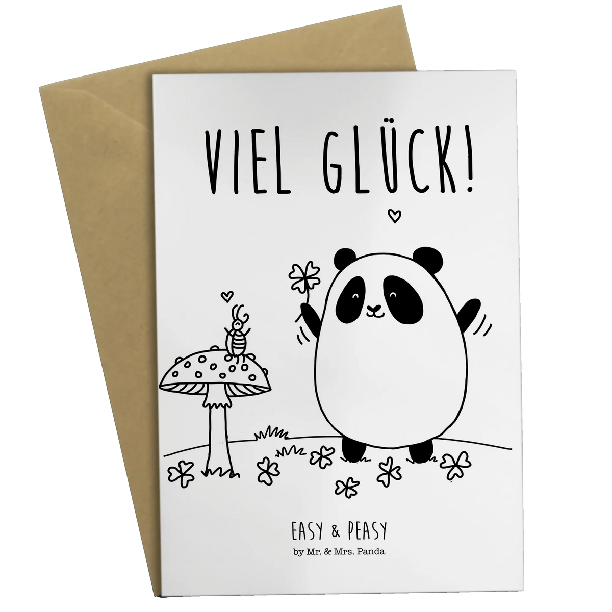 Grußkarte Panda Glück osterkarten, osterkarte, weihnachtskarten, Grußkarten, kommunionskarte, Glückwunschkarte, einladungskarten, firmungskarte, spruchkarte, Motivkarte, genesungskarte, Beileidskarte, neujahrskarte, Grußkarte, valentinstagskarte, jubiläumskarte, glückwunschkarten, hochzeitskarten, babykarte, Klappkarte, abiturkarte, vatertagskarte, dankeskarten