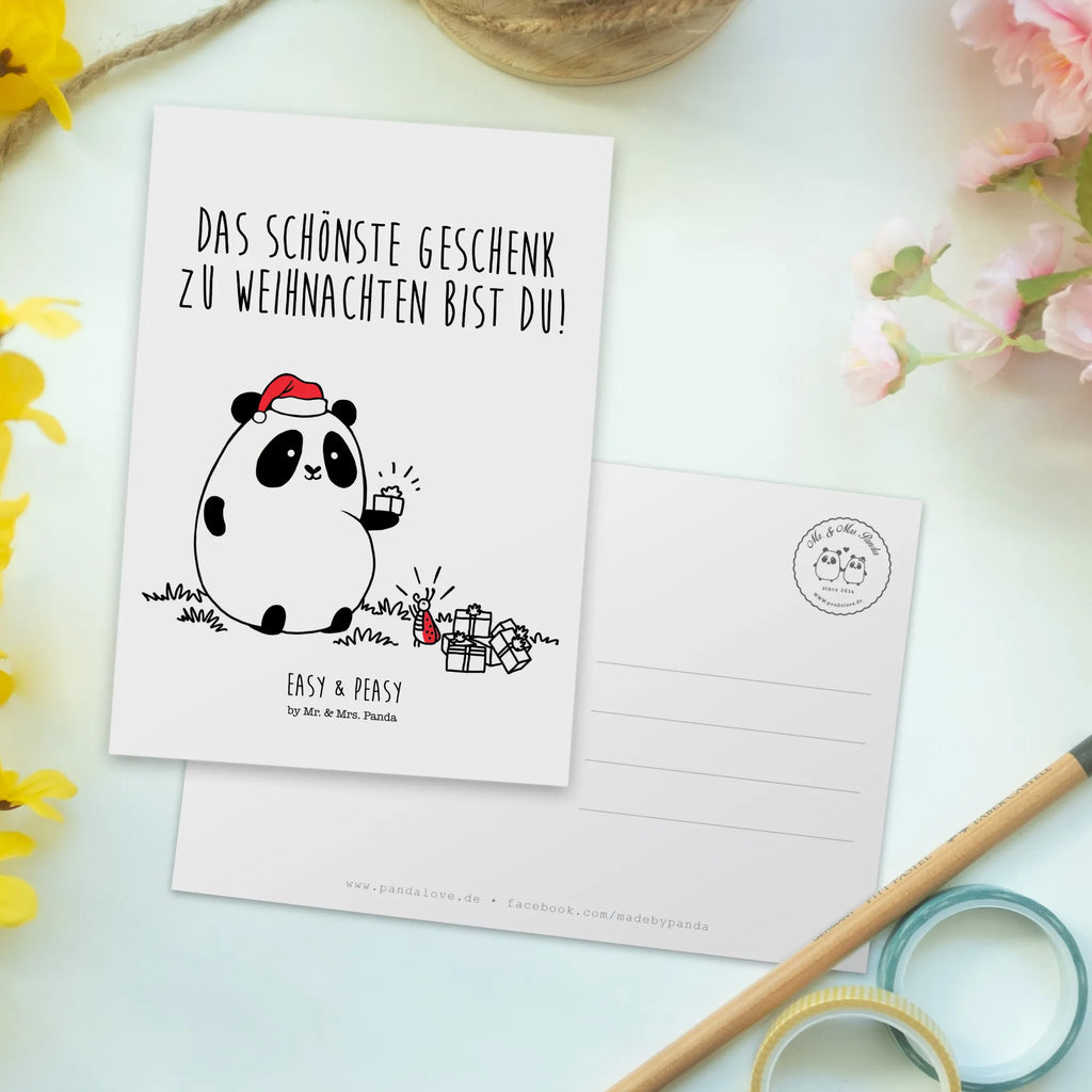 Postkarte Easy & Peasy Weihnachtsgeschenk Ansichtskarten, Einladungskarten Geburtstag, Karte, Geburtstagskarte, Postkarte, Grußkarte, Ansichtskarte, Einladungskarte, Einladung Geburtstag, Dankeskarte, Geschenkkarte, Einladung