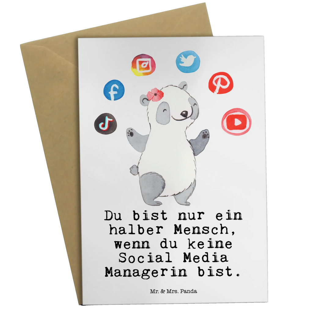 Greetings card Social Media Manager heart Grußkarte, Glückwunschkarte, Grußkarten, vatertagskarte, neujahrskarte, Motivkarte, osterkarten, spruchkarte, valentinstagskarte, dankeskarten, glückwunschkarten, osterkarte, weihnachtskarten, hochzeitskarten, jubiläumskarte, Beileidskarte, einladungskarten, genesungskarte, kommunionskarte, Klappkarte, babykarte, firmungskarte, abiturkarte, Geschenk, Schenken, Jubiläum, Danke, Dankeschön, Beruf, Ausbildung, Abschied, Rente, Kollege, Kollegin, Arbeitskollege, Mitarbeiter, Firma