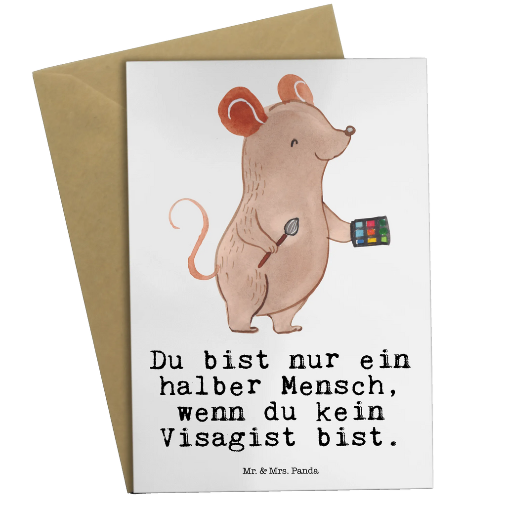 Greetings card Makeup Artist Heart birthday card, invitation card, folding card, greeting card, wedding card, gift, gift idea, best, farewell gift, passing exam, anniversary, retirement, promotion, job start, sayings, funny, profession