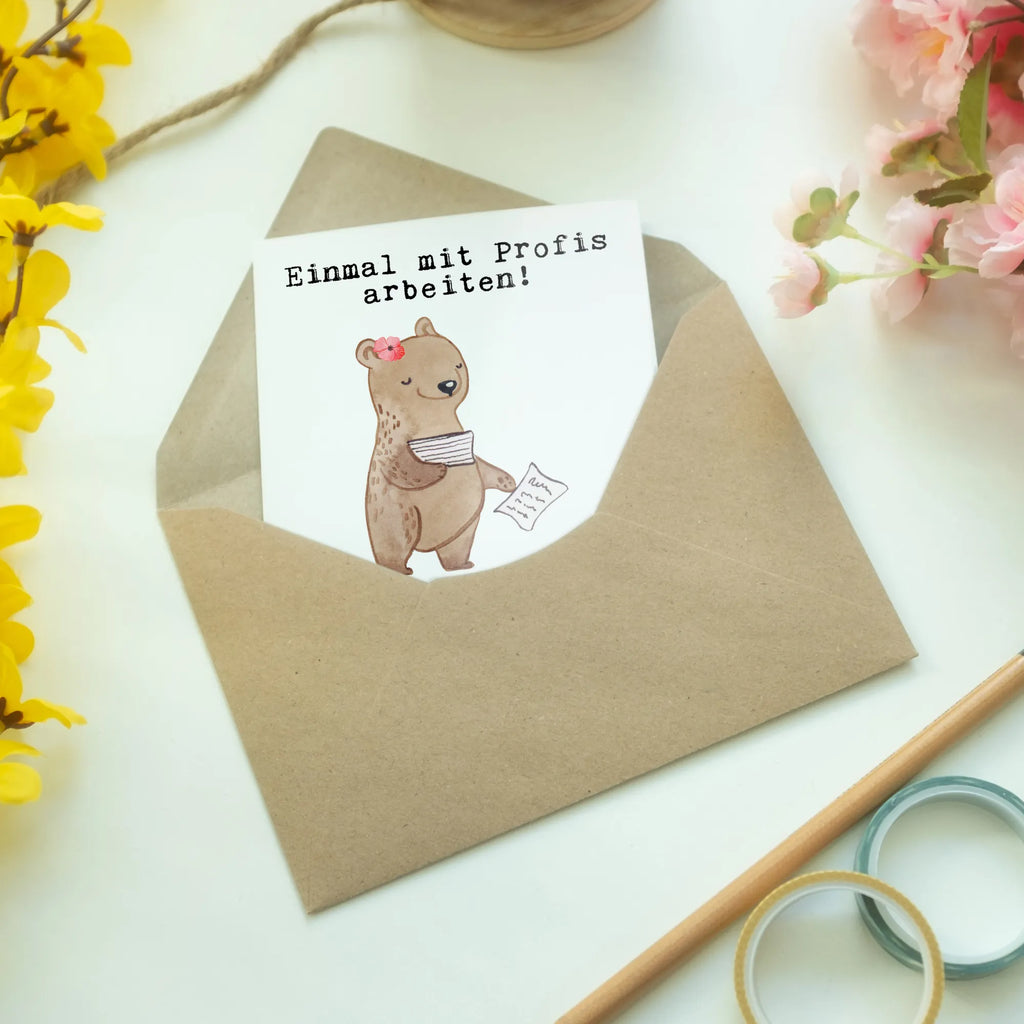 Greetings card Insolvency administrator Passion folding card, invitation card, greeting card, wedding card, birthday card, gift, gift idea, best, farewell gift, passing exam, anniversary, retirement, promotion, job start, sayings, funny, profession