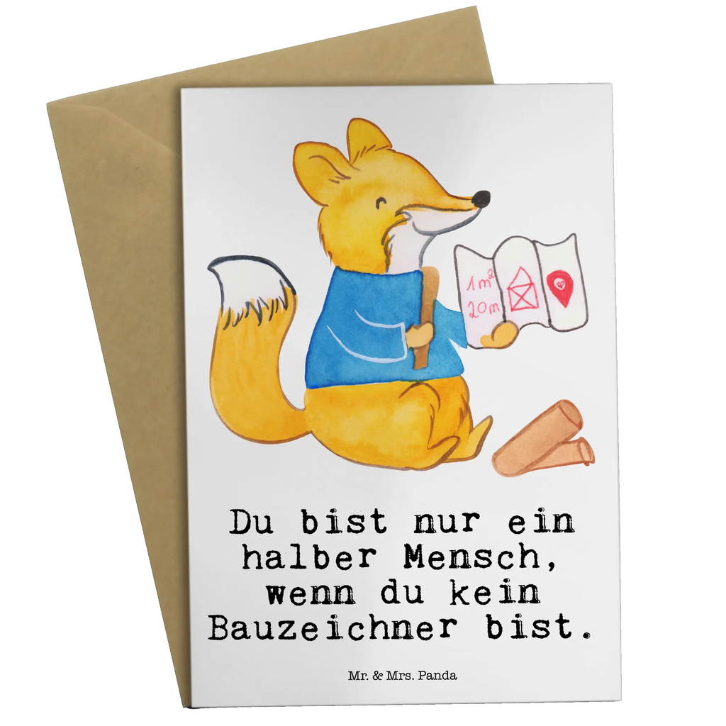 Greetings card Construction draftsman heart folding card, greeting card, birthday card, wedding card, invitation card, gift, gift idea, best, farewell gift, passing exam, anniversary, retirement, promotion, job start, sayings, funny, profession