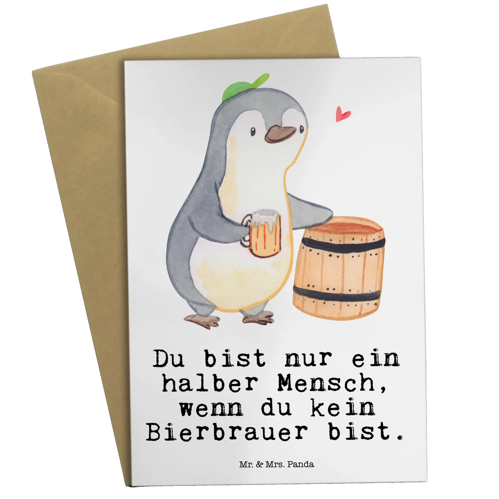 Greetings card beer brewer heart folding card, invitation card, greeting card, birthday card, wedding card, gift, gift idea, best, farewell gift, passing exam, anniversary, retirement, promotion, job start, sayings, funny, profession