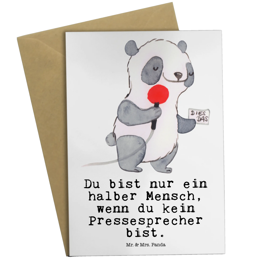 Grußkarte Pressesprecher Herz Hochzeitskarte, Ansichtskarten, Glückwunschkarte, Grußkarte, Einladungskarte, Geburtstagskarte, Klappkarte, Karte, Beruf, Ausbildung, Jubiläum, Abschied, Rente, Kollege, Kollegin, Geschenk, Schenken, Arbeitskollege, Mitarbeiter, Firma, Danke, Dankeschön