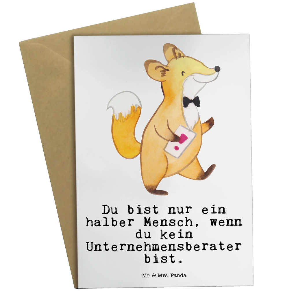 Grußkarte Unternehmensberater mit Herz Einladungskarte, Ansichtskarten, Karte, Geburtstagskarte, Grußkarte, Hochzeitskarte, Klappkarte, Glückwunschkarte, Beruf, Ausbildung, Jubiläum, Abschied, Rente, Kollege, Kollegin, Geschenk, Schenken, Arbeitskollege, Mitarbeiter, Firma, Danke, Dankeschön