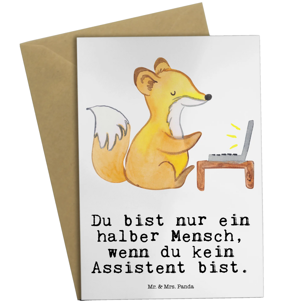 Greetings card Assistant heart Einladungskarte, Geburtstagskarte, Glückwunschkarte, Klappkarte, Karte, Hochzeitskarte, Ansichtskarten, Grußkarte, Beruf, Ausbildung, Jubiläum, Abschied, Rente, Kollege, Kollegin, Geschenk, Schenken, Arbeitskollege, Mitarbeiter, Firma, Danke, Dankeschön