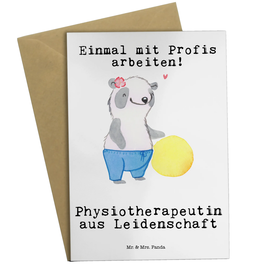 Greetings card Physiotherapist Passion birthday card, folding card, greeting card, invitation card, wedding card, gift, gift idea, best, farewell gift, passing exam, anniversary, retirement, promotion, job start, sayings, funny, profession