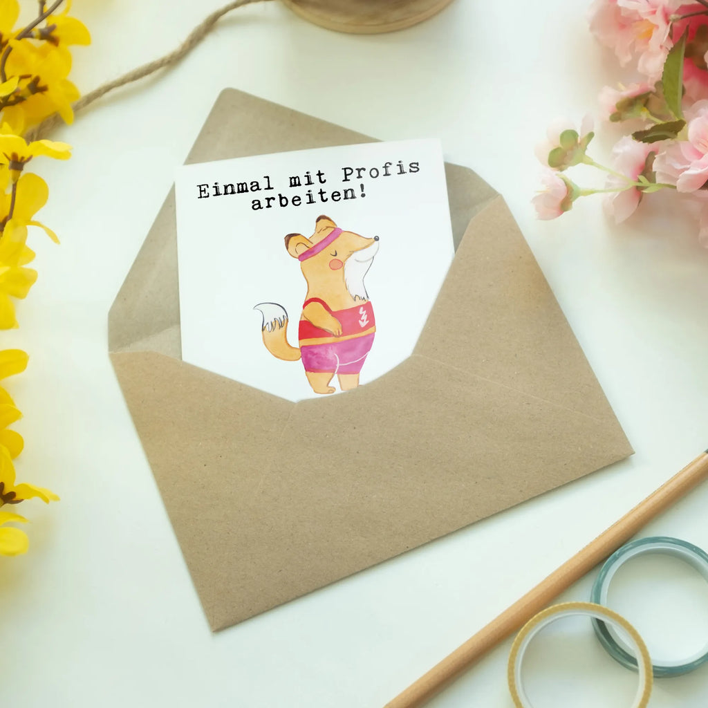 Grußkarte Sportlehrerin aus Leidenschaft Glückwunschkarte, Ansichtskarten, Einladungskarte, Hochzeitskarte, Grußkarte, Karte, Klappkarte, Geburtstagskarte, Beruf, Ausbildung, Jubiläum, Abschied, Rente, Kollege, Kollegin, Geschenk, Schenken, Arbeitskollege, Mitarbeiter, Firma, Danke, Dankeschön