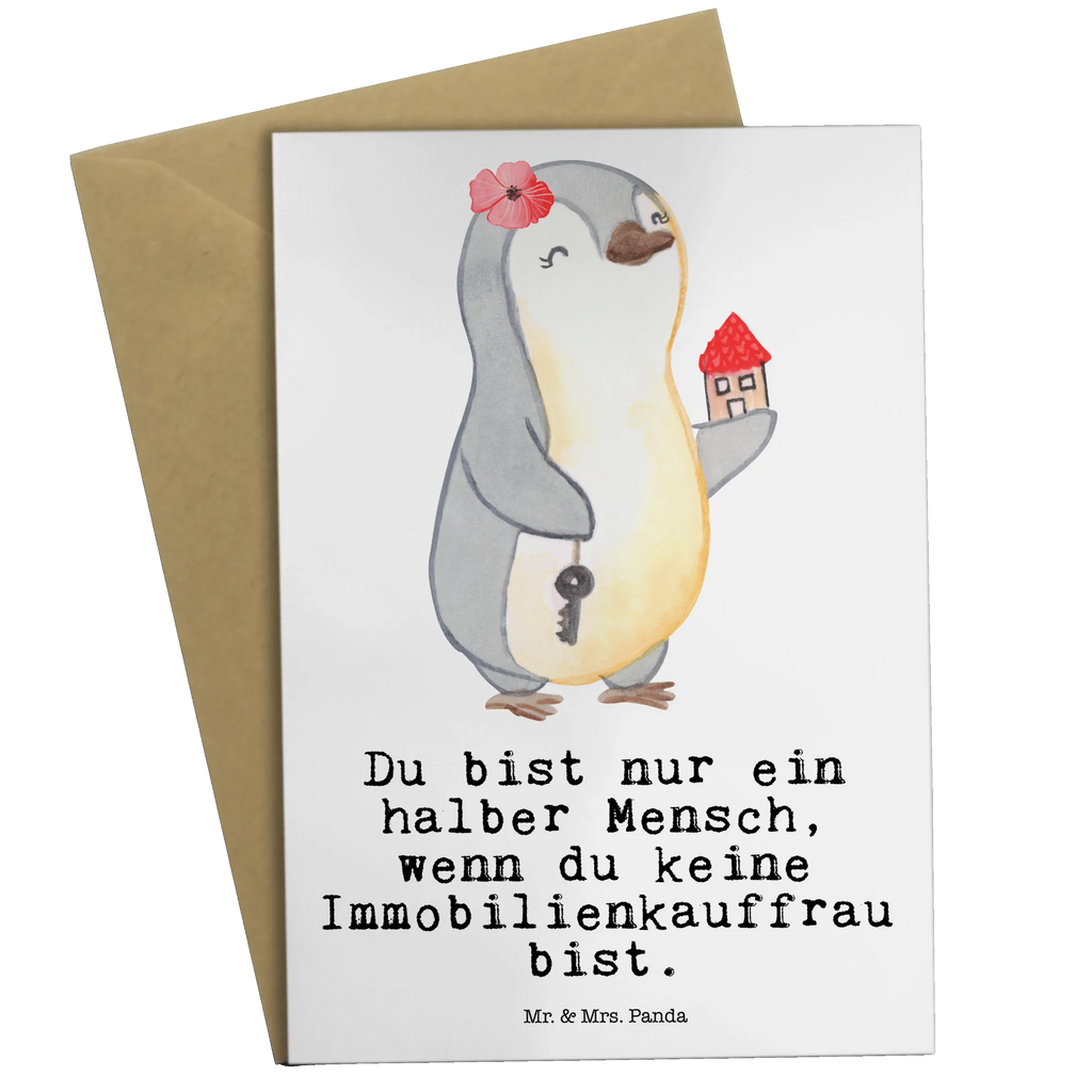 Greetings card Real Estate Agent heart greeting card, invitation card, birthday card, wedding card, folding card, gift, gift idea, best, farewell gift, passing exam, anniversary, retirement, promotion, job start, sayings, funny, profession