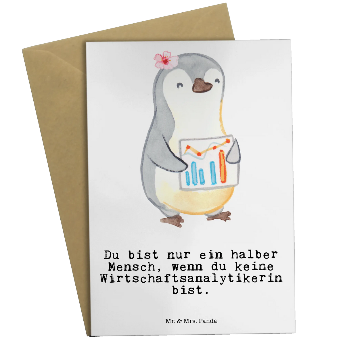 Greetings card Economic Analyst heart best, farewell gift, passing exam, anniversary, gift, retirement, promotion, gift idea, job start, profession, sayings