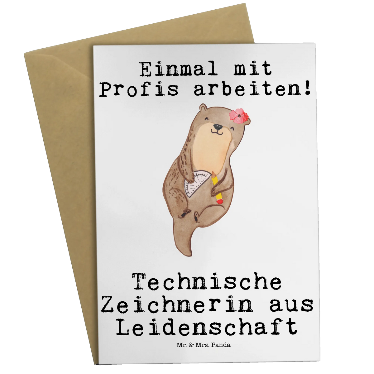 Greetings card Technical draftswoman Passion invitation card, wedding card, folding card, greeting card, birthday card, gift, gift idea, best, farewell gift, passing exam, anniversary, retirement, promotion, job start, sayings, funny, profession