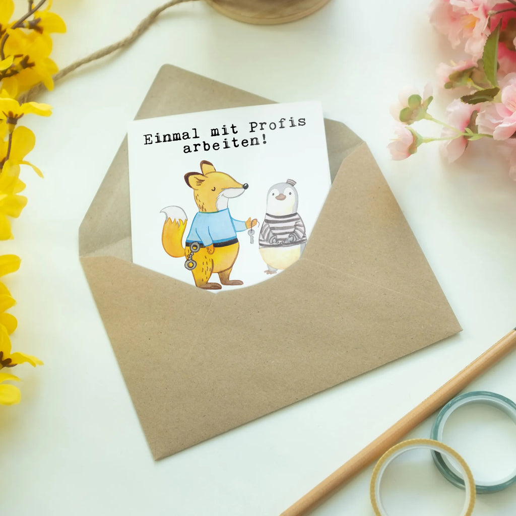 Grußkarte Justizvollzugsbeamter aus Leidenschaft Geburtstagskarte, Hochzeitskarte, Ansichtskarten, Grußkarte, Klappkarte, Karte, Einladungskarte, Glückwunschkarte, Beruf, Ausbildung, Jubiläum, Abschied, Rente, Kollege, Kollegin, Geschenk, Schenken, Arbeitskollege, Mitarbeiter, Firma, Danke, Dankeschön, Justizvollzugsbeamter, Gefängniswärter