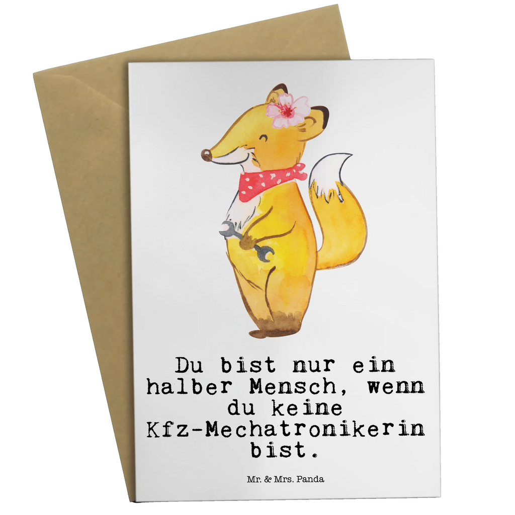 Greetings card Automotive Mechatronics Technician Heart Klappkarte, Einladungskarte, Glückwunschkarte, Grußkarte, Hochzeitskarte, Karte, Geburtstagskarte, Ansichtskarten, Beruf, Ausbildung, Jubiläum, Abschied, Rente, Kollege, Kollegin, Geschenk, Schenken, Arbeitskollege, Mitarbeiter, Firma, Danke, Dankeschön, Kfz-Mechatronikerin, Kraftfahrzeugmechanikerin, Meisterin, Gesellenprüfung