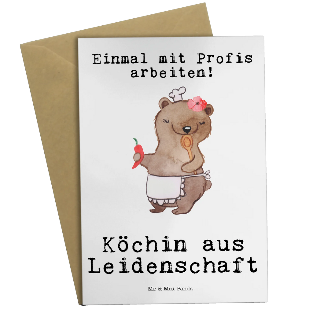 Greetings card Cook Passion wedding card, greeting card, birthday card, folding card, invitation card, gift, gift idea, best, farewell gift, passing exam, anniversary, retirement, promotion, job start, sayings, funny, profession