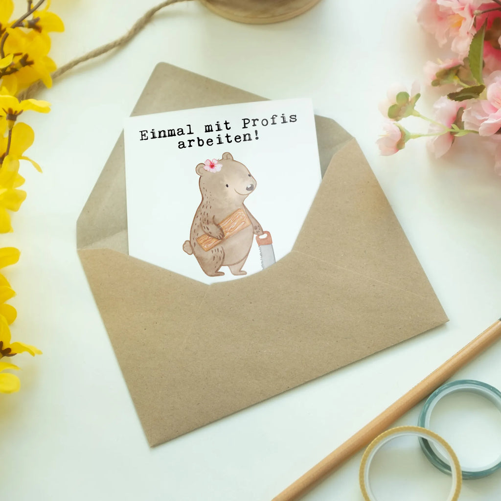 Greetings card Cabinetmaker Passion wedding card, invitation card, greeting card, folding card, birthday card, gift, gift idea, best, farewell gift, passing exam, anniversary, retirement, promotion, job start, sayings, funny, profession