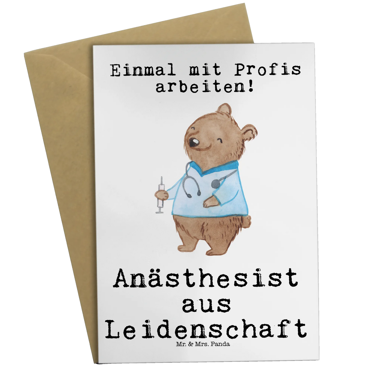 Greetings card anesthesiologist Passion birthday card, greeting card, wedding card, invitation card, folding card, gift, gift idea, best, farewell gift, passing exam, anniversary, retirement, promotion, job start, sayings, funny, profession