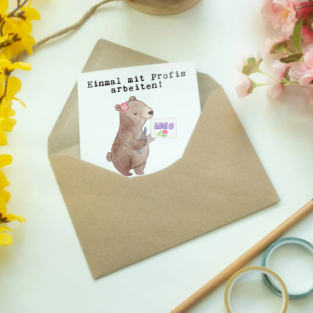 Grußkarte Werbetechnikerin aus Leidenschaft Karte, Ansichtskarten, Klappkarte, Grußkarte, Geburtstagskarte, Hochzeitskarte, Glückwunschkarte, Einladungskarte, Beruf, Ausbildung, Jubiläum, Abschied, Rente, Kollege, Kollegin, Geschenk, Schenken, Arbeitskollege, Mitarbeiter, Firma, Danke, Dankeschön