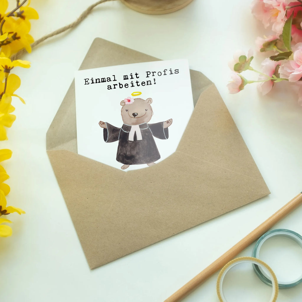 Greetings card Pastor Passion invitation card, greeting card, folding card, wedding card, birthday card, gift, gift idea, best, farewell gift, passing exam, anniversary, retirement, promotion, job start, sayings, funny, profession