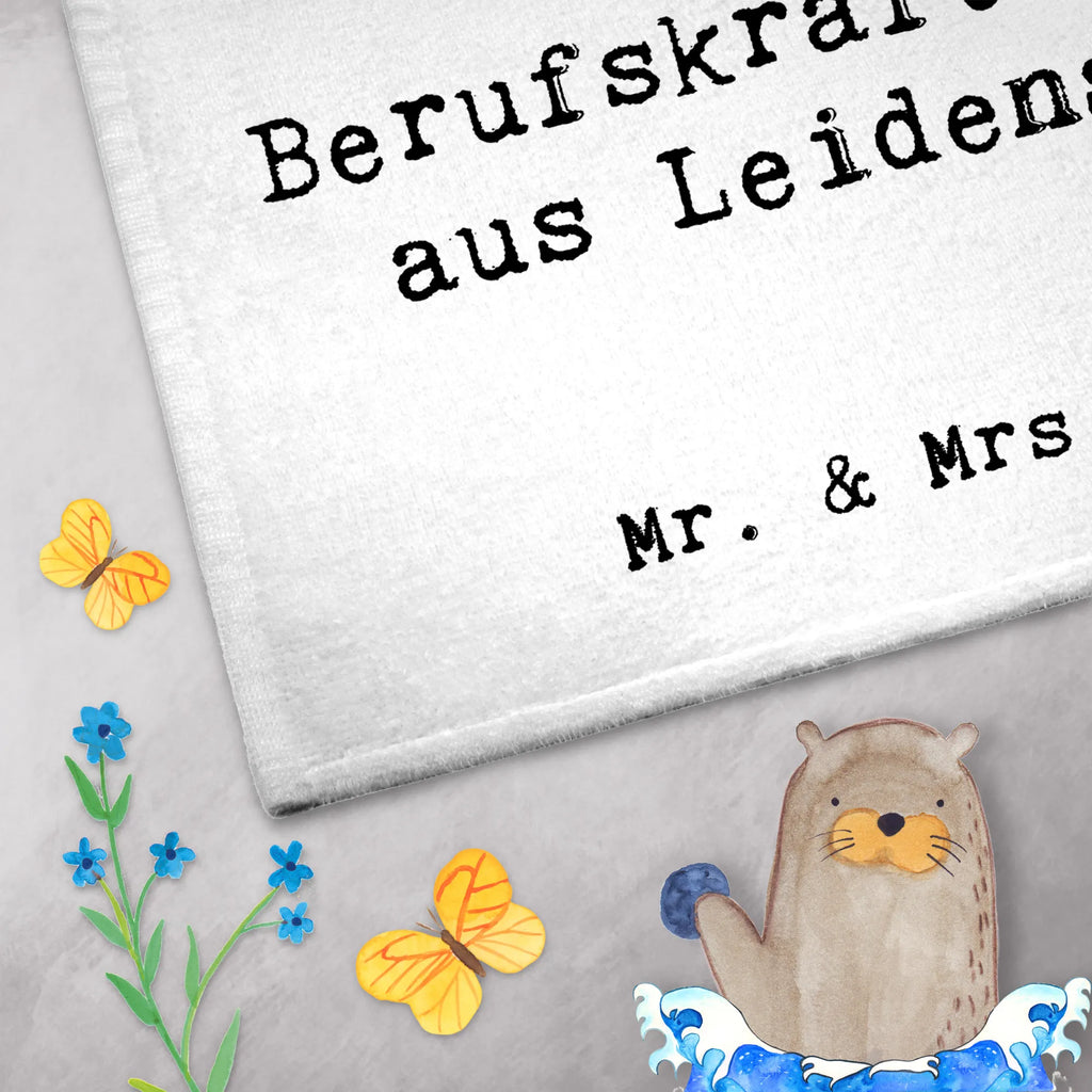 Guest towel professional driver passion 50 x 30, hand towels, guest towels, Guest towel, towel, gift, gift idea, best, farewell gift, passing exam, anniversary, retirement, promotion, job start, sayings, funny, profession