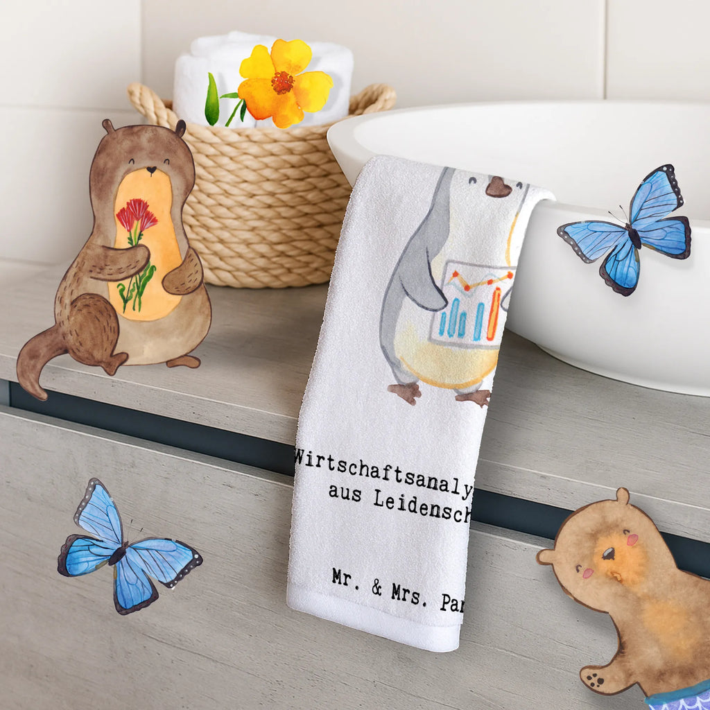 Guest towel Business Analyst Passion hand towels, towel, 50 x 30, guest towels, Guest towel, gift, gift idea, best, farewell gift, passing exam, anniversary, retirement, promotion, job start, sayings, funny, profession