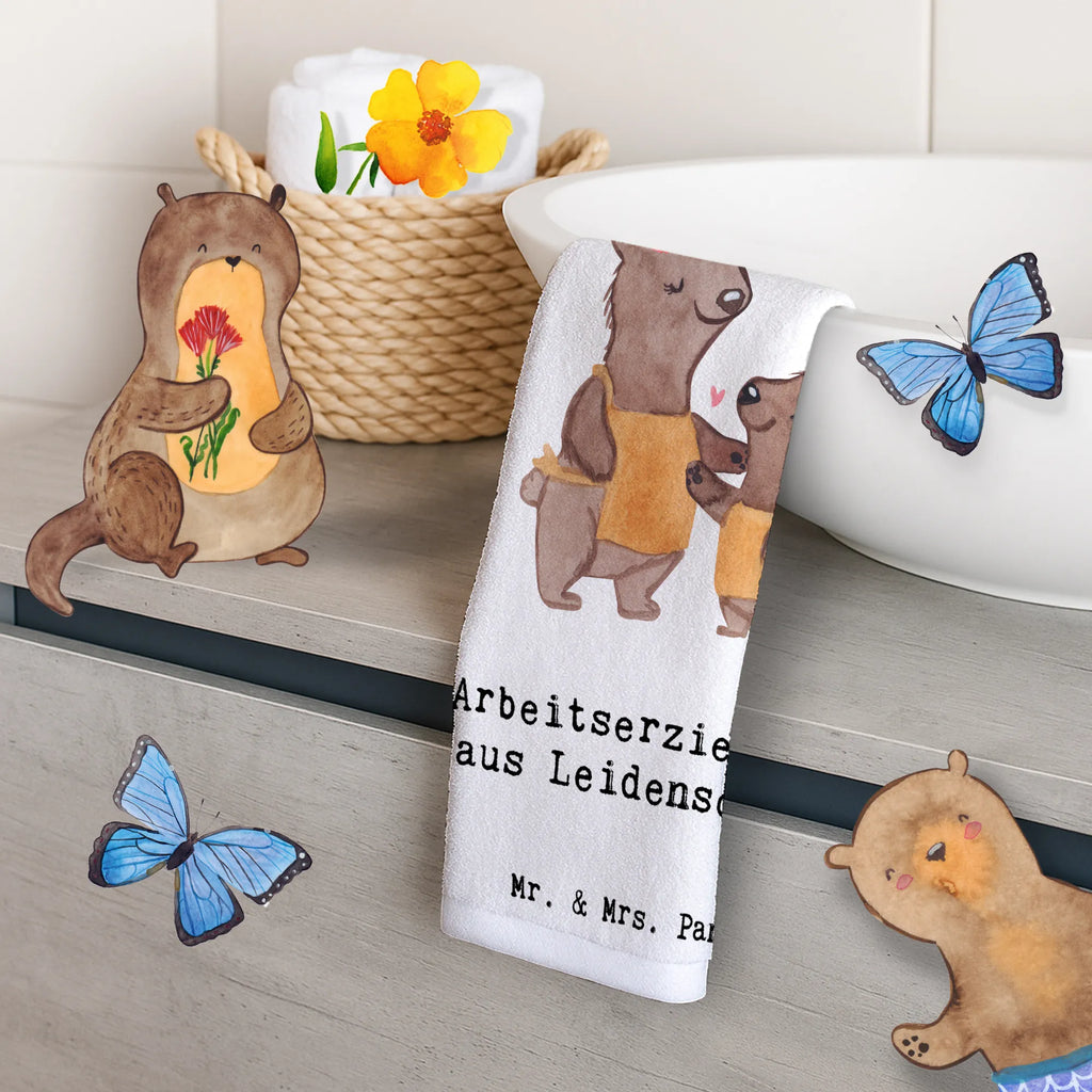 Guest towel work educator Passion Guest towel, guest towels, towel, hand towels, 50 x 30, gift, gift idea, best, farewell gift, passing exam, anniversary, retirement, promotion, job start, sayings, funny, profession