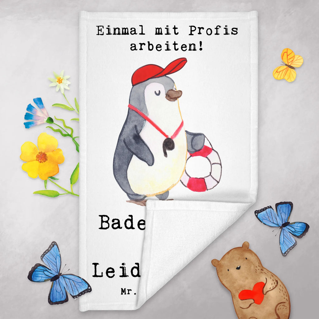 Guest towel Lifeguard Passion Guest towel, towel, hand towels, guest towels, 50 x 30, gift, gift idea, best, farewell gift, passing exam, anniversary, retirement, promotion, job start, sayings, funny, profession