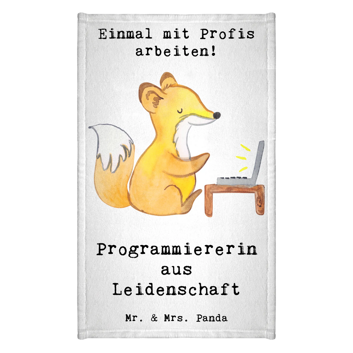 Ręcznik dla gości Programistka Pasja Zawód, Wykształcenie, Jubileusz, Pożegnanie, Emerytura, Kolega, Koleżanka, Prezent, Dawać, Pracownik, Współpracownik, Firma, Dziękuję, Dziękuję bardzo