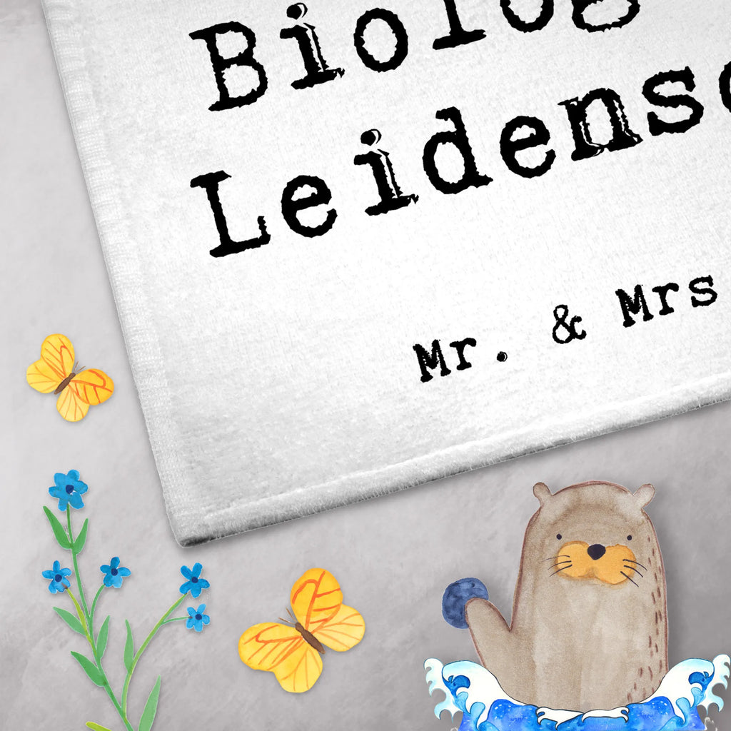 Ręcznik dla gości Biolog Pasja Zawód, Wykształcenie, Jubileusz, Pożegnanie, Emerytura, Kolega, Koleżanka, Prezent, Dawać, Pracownik, Współpracownik, Firma, Dziękuję, Dziękuję bardzo