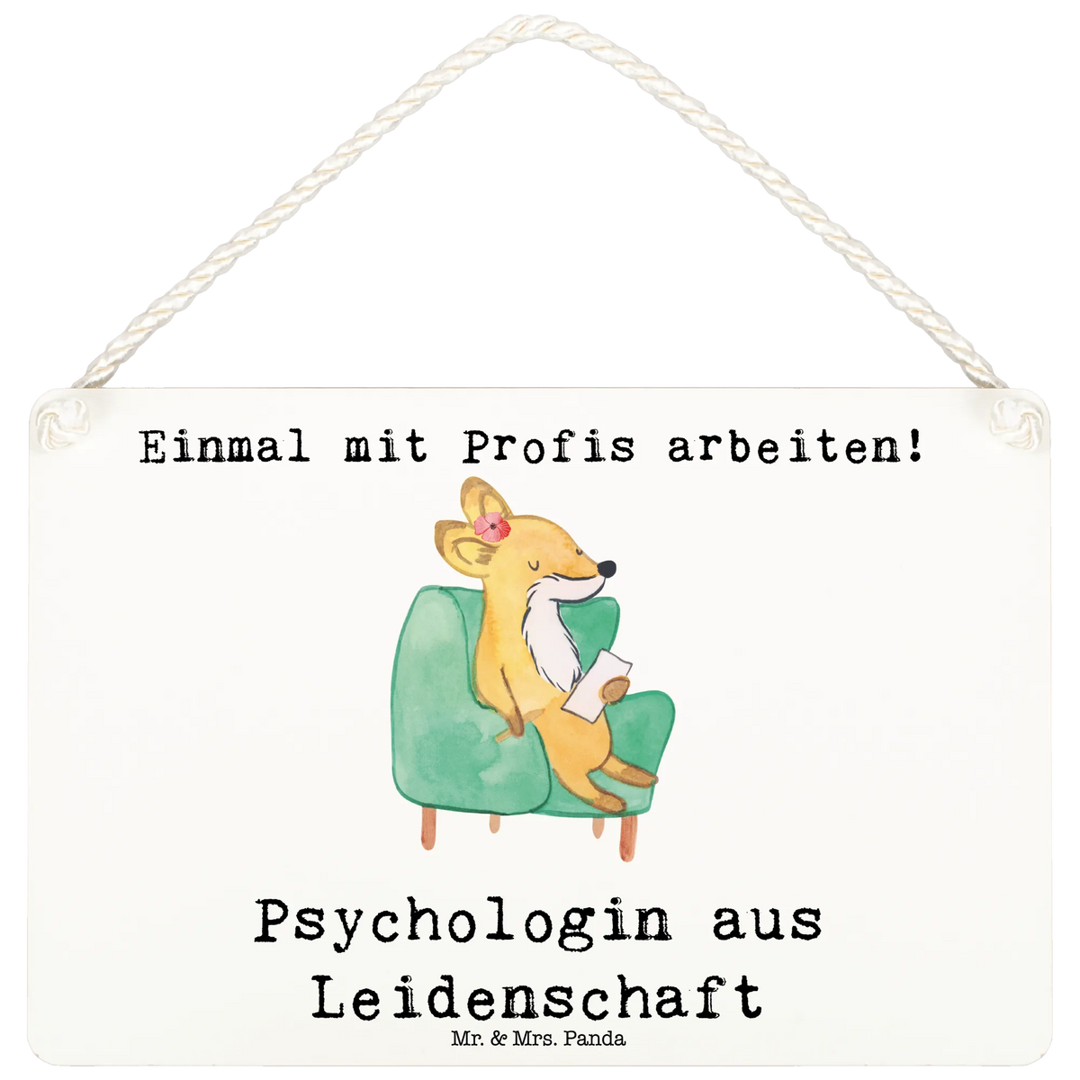 Decorative sign Psychologist Passion gift, sayings, gift idea, best, farewell gift, passing exam, anniversary, retirement, promotion, job start, profession