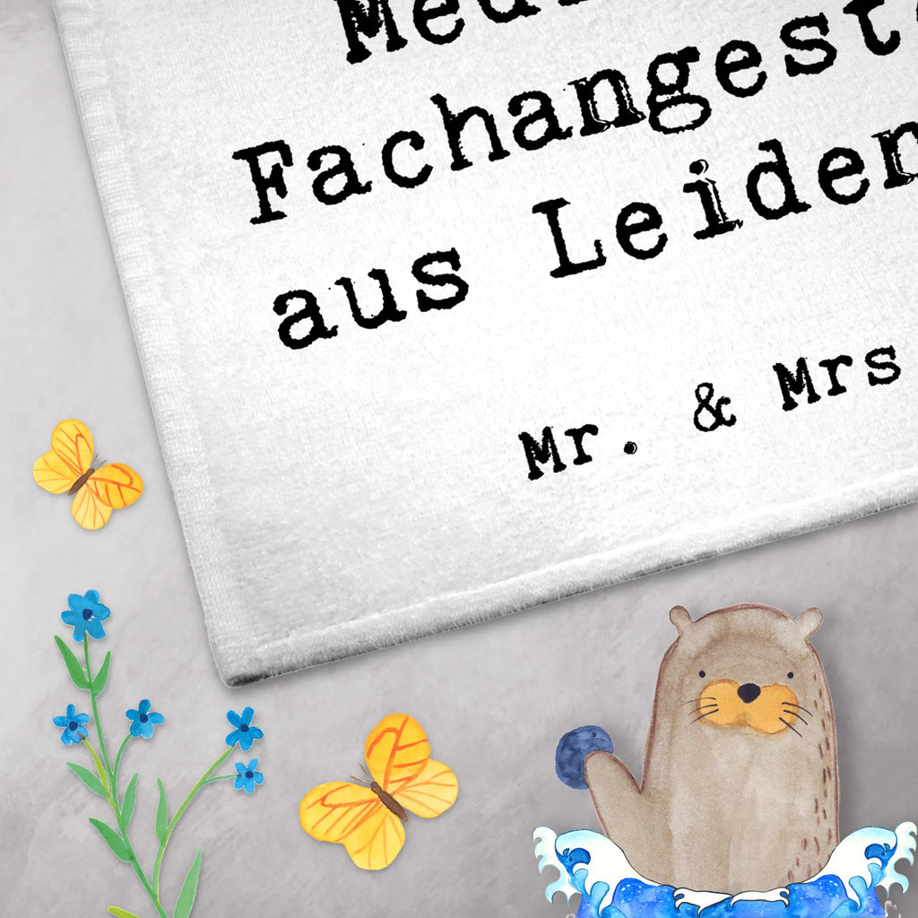 Ręcznik dla gości asystent medyczny pasja Zawód, Wykształcenie, Jubileusz, Pożegnanie, Emerytura, Kolega, Koleżanka, Prezent, Dawać, Pracownik, Współpracownik, Firma, Dziękuję, Dziękuję bardzo