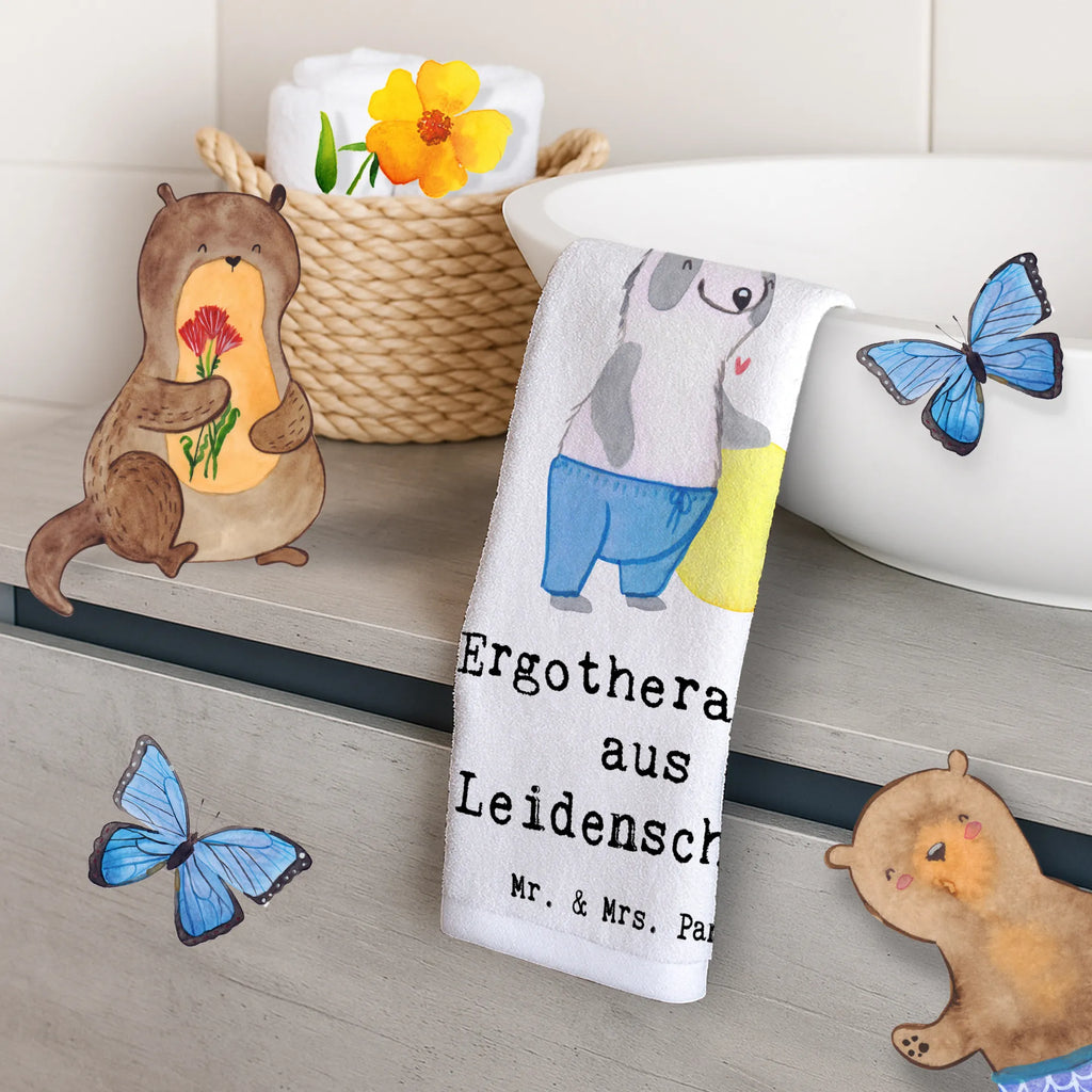 Guest towel Occupational Therapist Passion hand towels, guest towels, towel, 50 x 30, Guest towel, gift, gift idea, best, farewell gift, passing exam, anniversary, retirement, promotion, job start, sayings, funny, profession