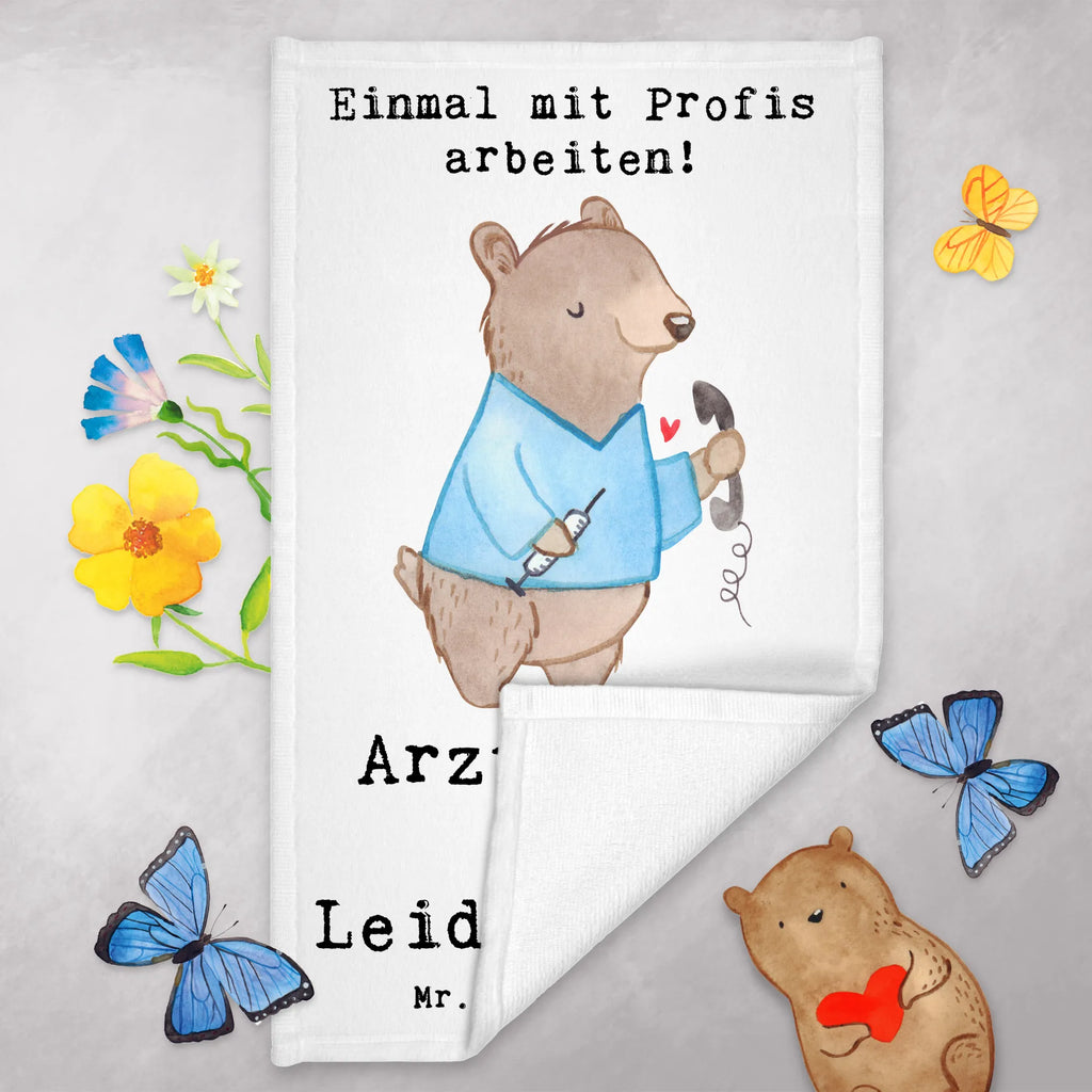 Guest towel Medical assistant passion Guest towel, 50 x 30, guest towels, hand towels, towel, gift, gift idea, best, farewell gift, passing exam, anniversary, retirement, promotion, job start, sayings, funny, profession