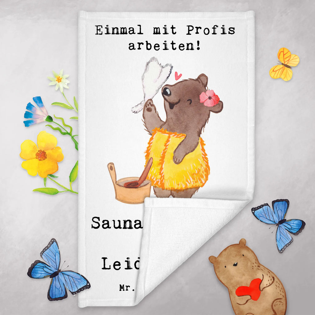 Guest towel Sauna Master Passion Guest towel, 50 x 30, guest towels, hand towels, towel, gift, gift idea, best, farewell gift, passing exam, anniversary, retirement, promotion, job start, sayings, funny, profession