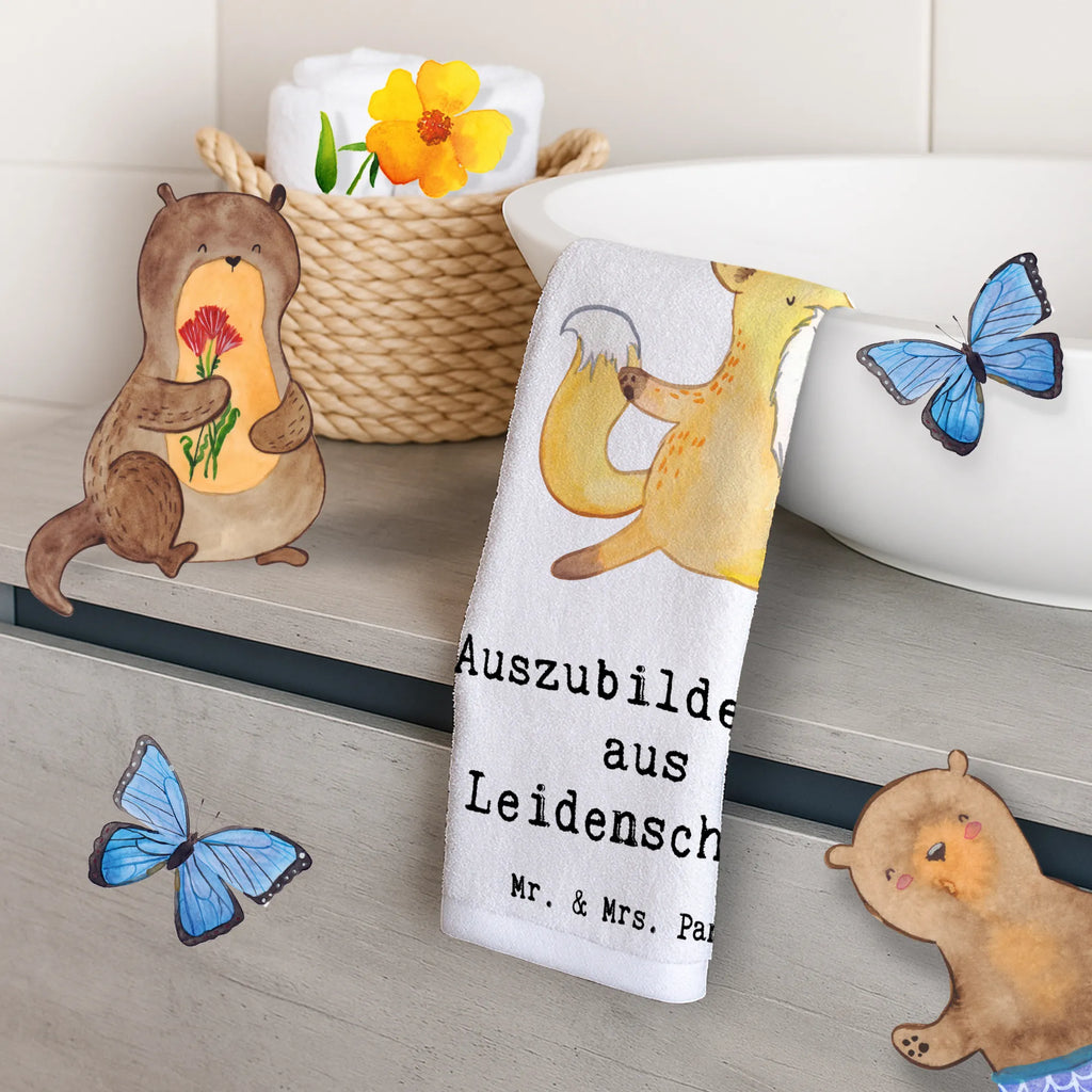 Guest towel apprentice passion Guest towel, towel, hand towels, 50 x 30, guest towels, gift, gift idea, best, farewell gift, passing exam, anniversary, retirement, promotion, job start, sayings, funny, profession