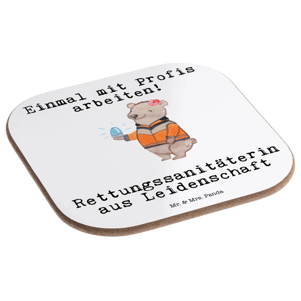 Square coaster Paramedic Passion glass coasters, breakfast, Coasters, presents, gifts, party, gift, gift idea, best, farewell gift, passing exam, anniversary, retirement, promotion, job start, sayings, funny, profession