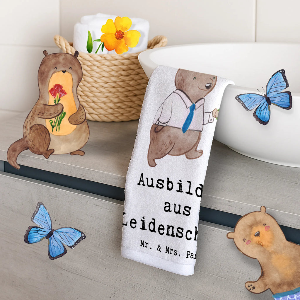 Ręcznik dla gości Instruktor Pasja Zawód, Wykształcenie, Jubileusz, Pożegnanie, Emerytura, Kolega, Koleżanka, Prezent, Dawać, Pracownik, Współpracownik, Firma, Dziękuję, Dziękuję bardzo