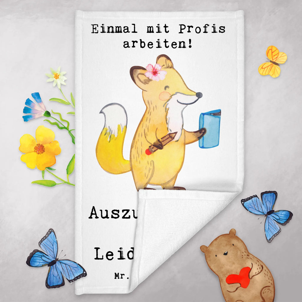 Guest towel Apprentice passion guest towels, towel, Guest towel, 50 x 30, hand towels, gift, gift idea, best, farewell gift, passing exam, anniversary, retirement, promotion, job start, sayings, funny, profession